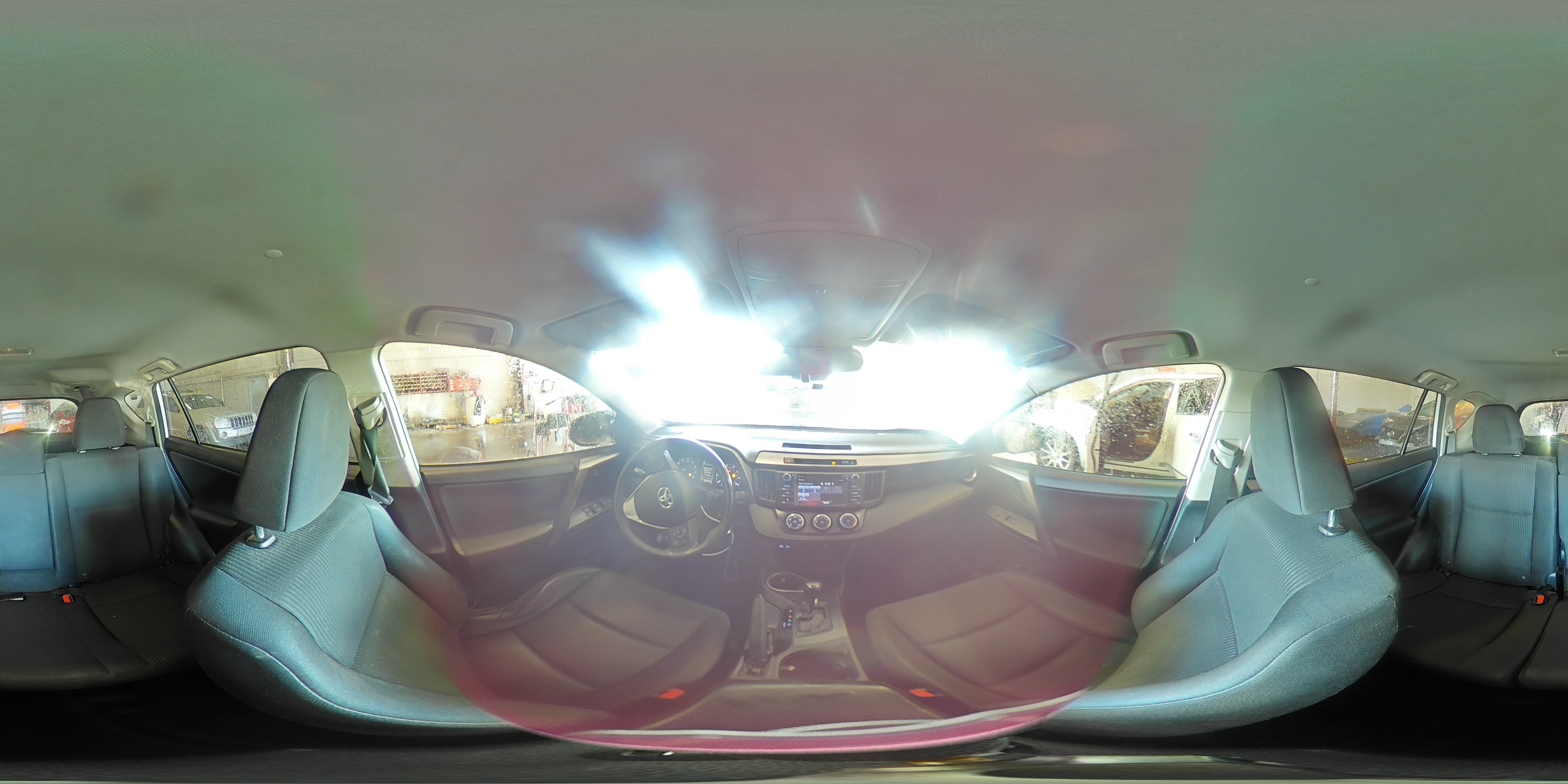 2017 Toyota RAV 4 VIN JTMBFREV0HJ712739 Copart auction photo, side / rear end damage thumbnail 16