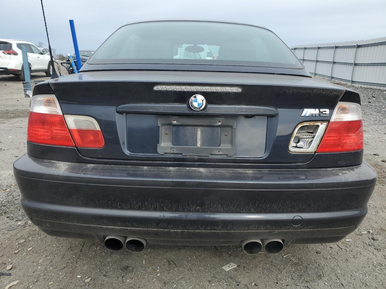 2002 BMW M3 VIN WBSBR93452EX22922 Copart auction photo, mechanical damage thumbnail 6