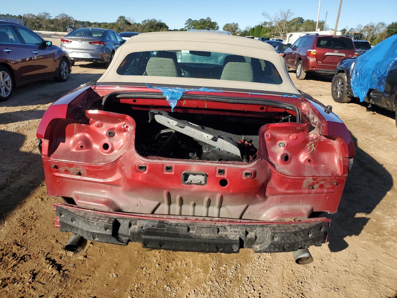 2014 Ford Mustang VIN 1ZVBP8EM9E5322996 Copart auction photo, rear end damage thumbnail 6