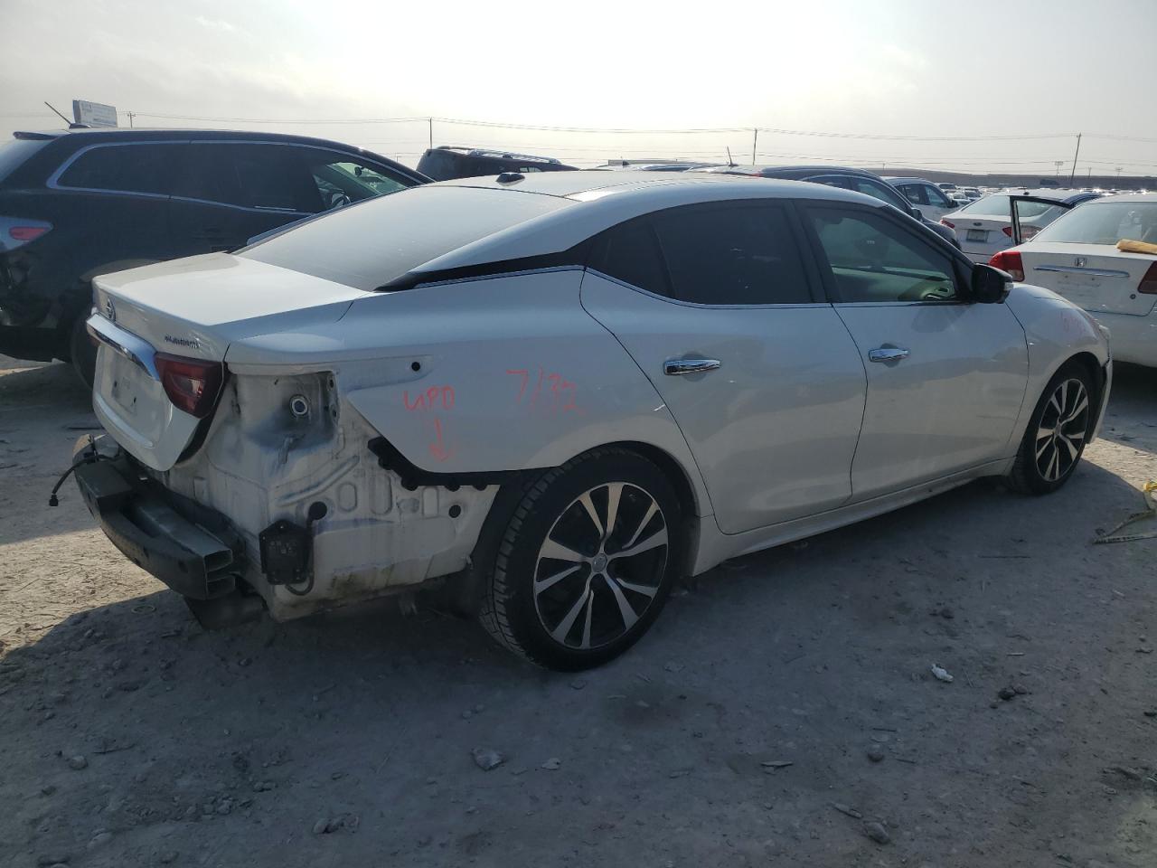 2017 Nissan Maxima VIN 1N4AA6AP8HC449720 Copart auction photo, all over damage thumbnail 3