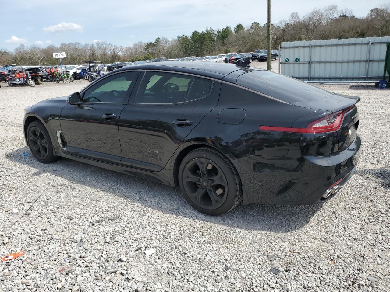 2020 KIA Stinger VIN KNAE15LA9L6072317 Copart auction photo, minor dent/scratches damage thumbnail 2