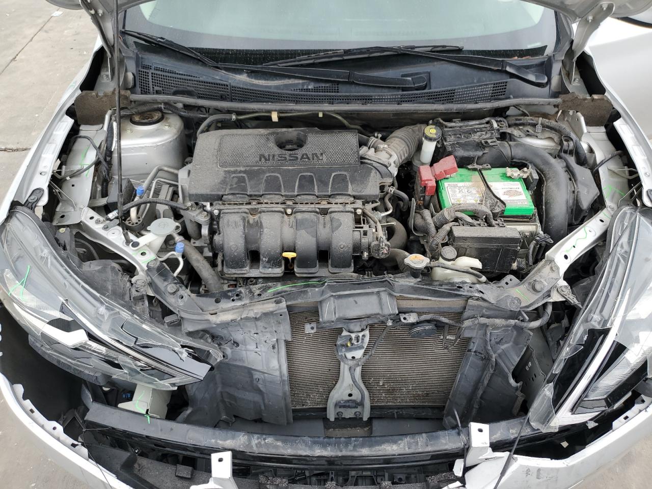 2018 Nissan Sentra VIN 3N1AB7AP5JY254431 Copart auction photo, front end damage thumbnail 11