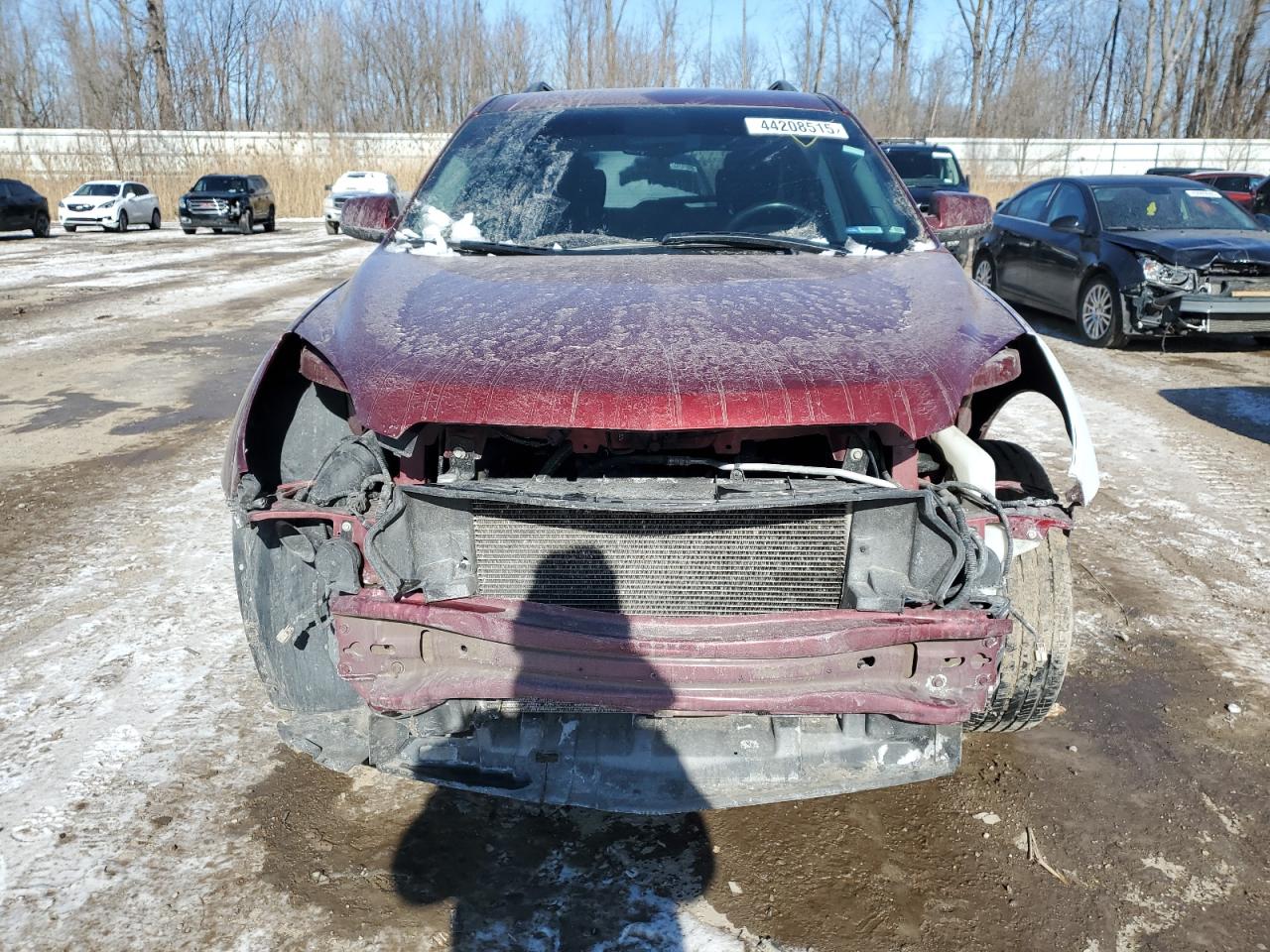 2017 Chevrolet Equinox VIN 2GNALCEK3H6188420 Copart auction photo, front end / minor dent/scratches damage thumbnail 5