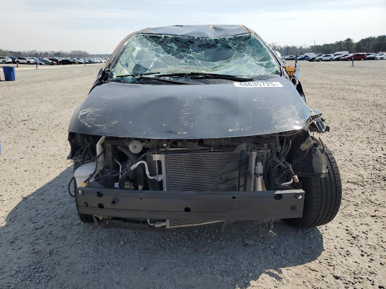 2016 Nissan Versa VIN 3N1CN7AP3GL858453 Copart auction photo, rollover damage thumbnail 5