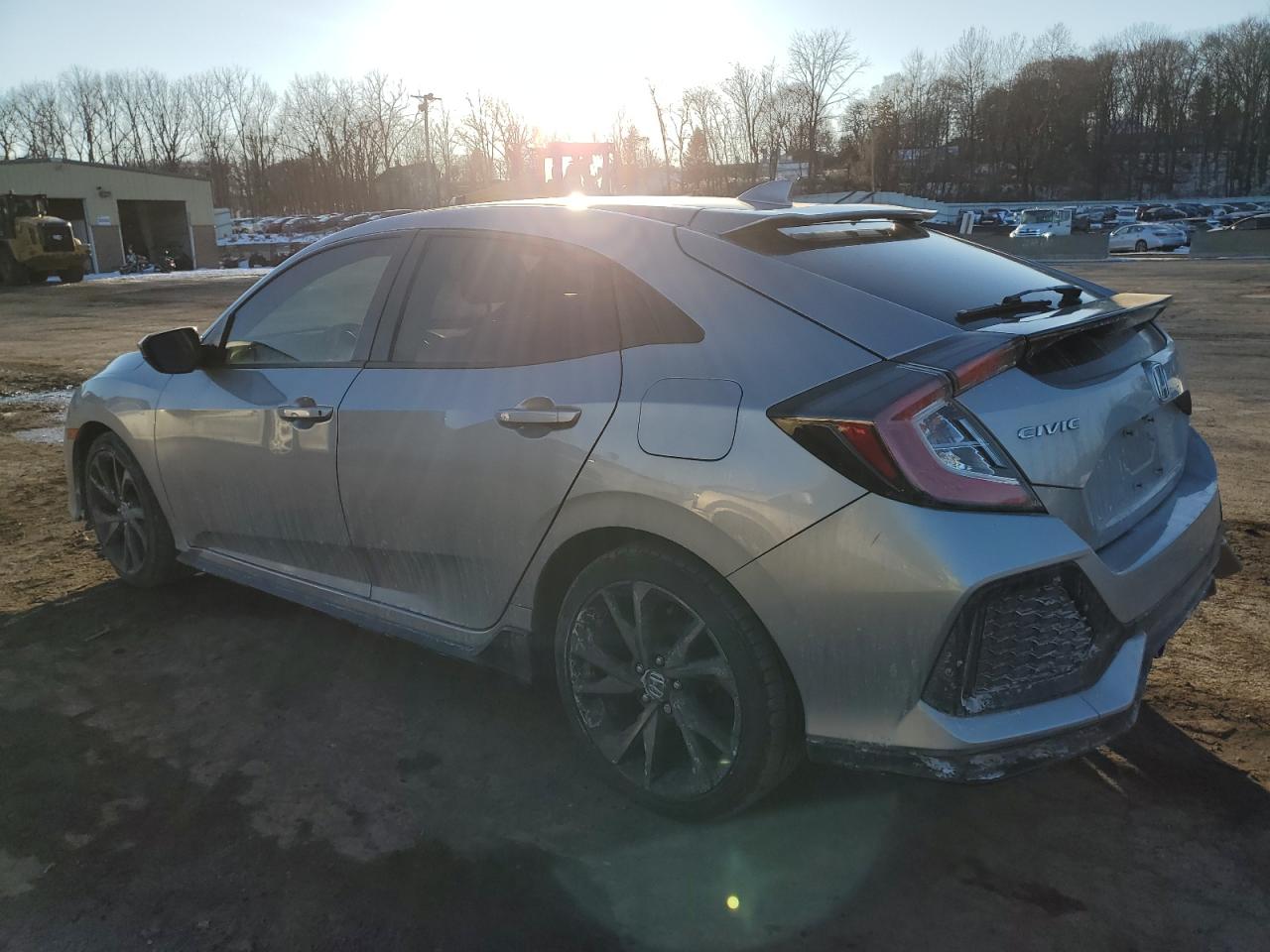 2018 Honda Civic VIN SHHFK7G40JU219984 Copart auction photo, rear end / minor dent/scratches damage thumbnail 2