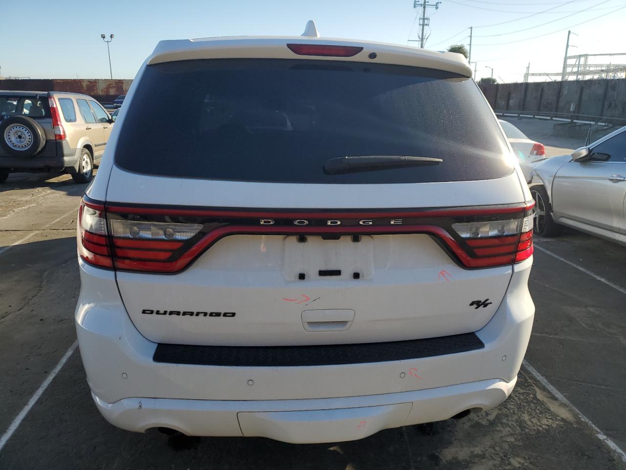 2020 Dodge Durango VIN 1C4SDHCT5LC223431 Copart auction photo, minor dent/scratches damage thumbnail 6