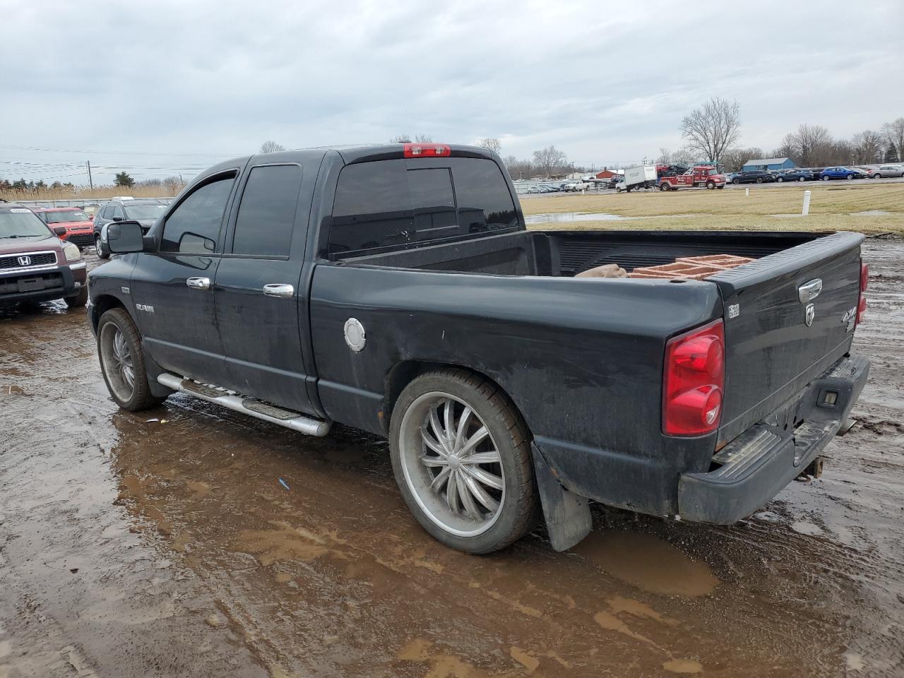 2008 Dodge RAM VIN 1D7HU182X8S517976 Copart auction photo, side damage thumbnail 2