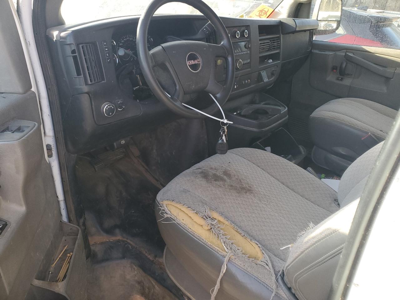 2018 GMC Savana VIN 1GTZ7HFG5J1335028 Copart auction photo, mechanical damage thumbnail 8