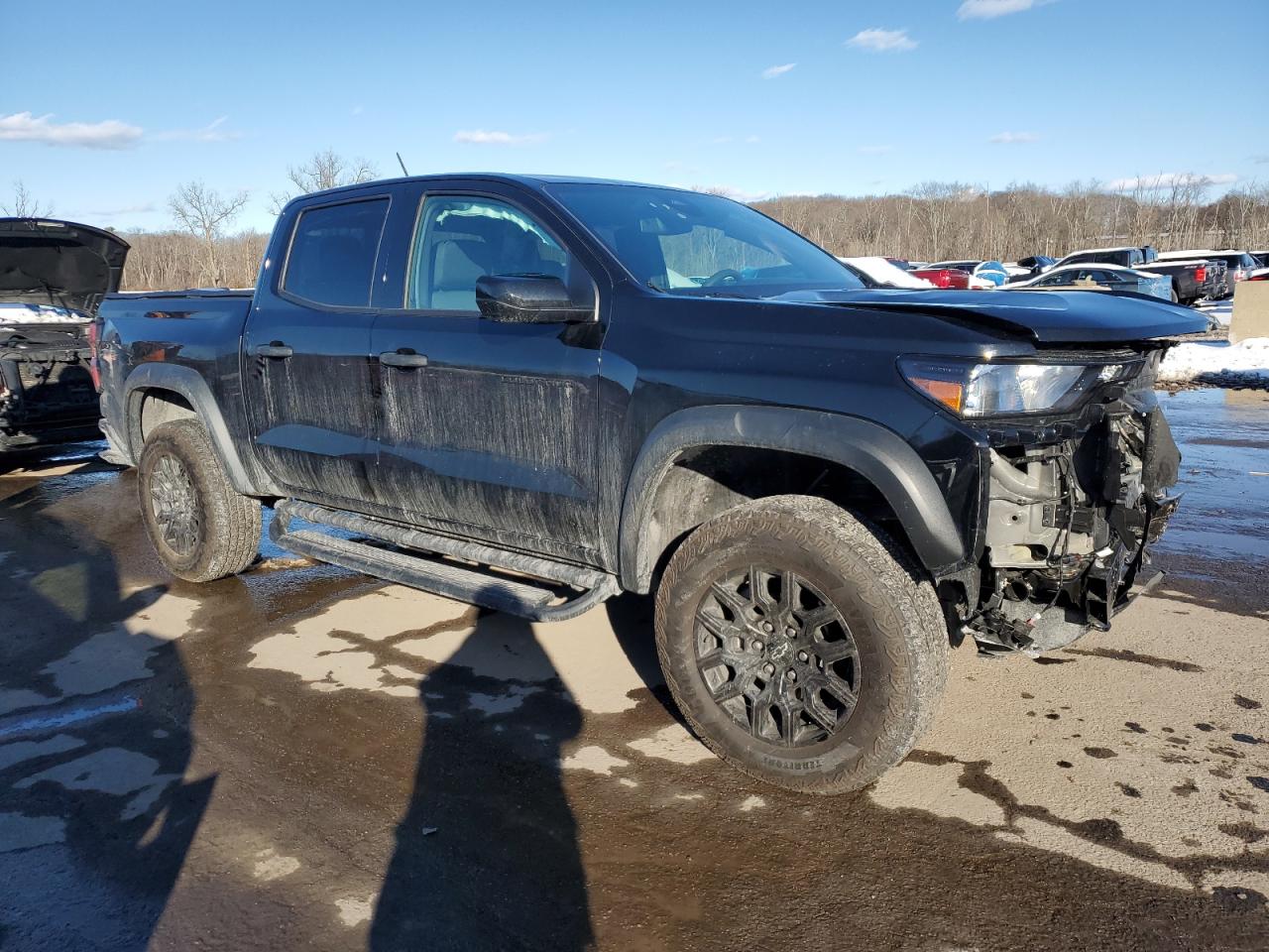 2024 Chevrolet Colorado VIN 1GCPTEEK2R1144718 Copart auction photo, front end / minor dent/scratches damage thumbnail 4