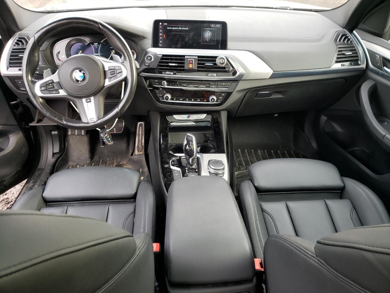 2019 BMW X3 VIN 5UXTS3C58K0Z04857 Copart auction photo, water/flood damage thumbnail 8