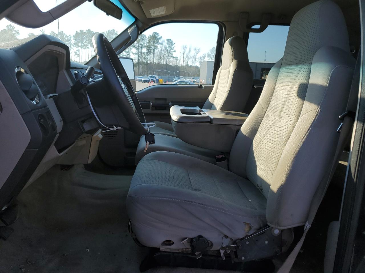 2008 Ford F250 VIN 1FTSW21R38EC26306 Copart auction photo, front end damage thumbnail 7