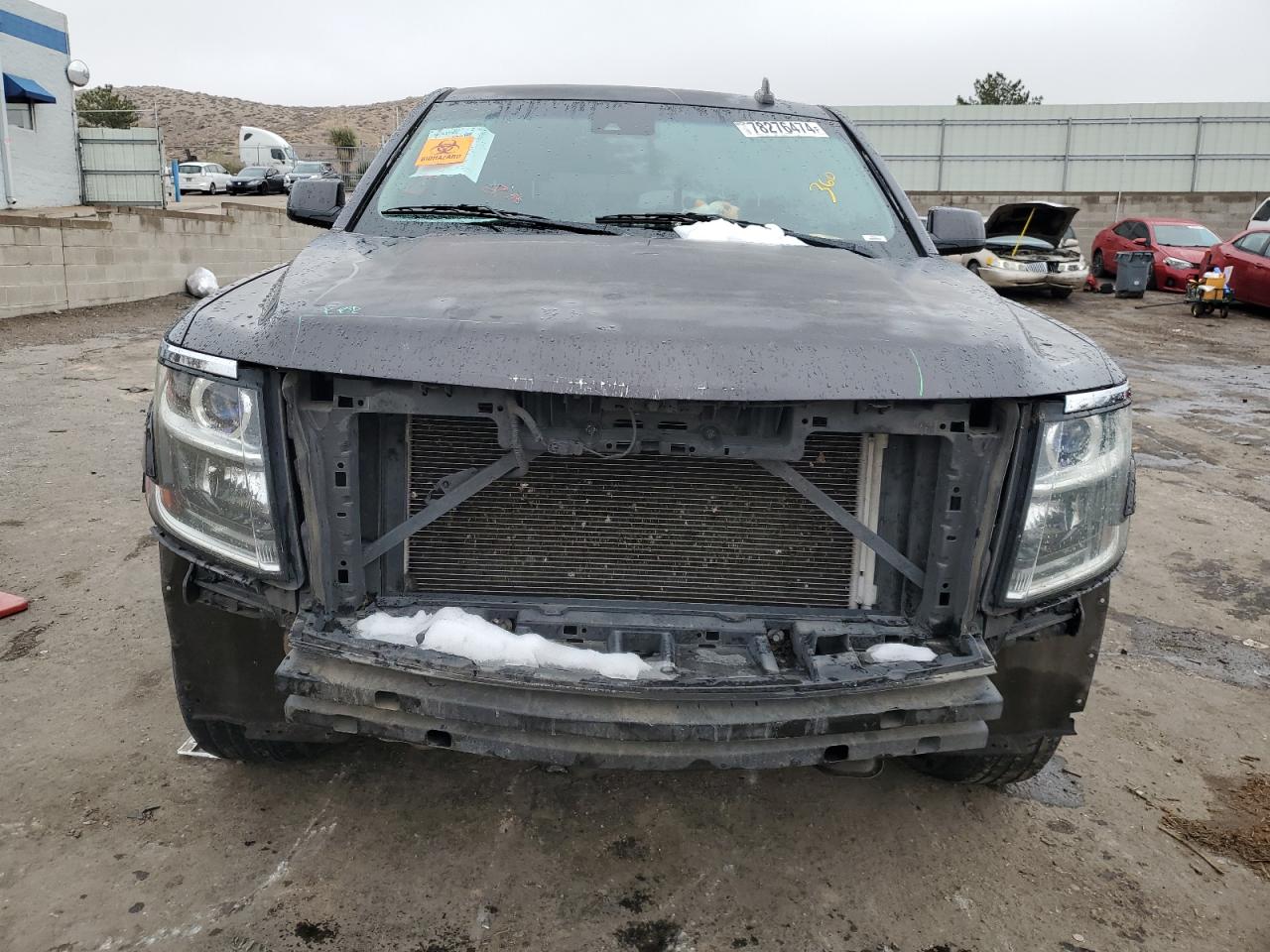 2016 Chevrolet Tahoe VIN 1GNSCBKC0GR120025 Copart auction photo, front end damage thumbnail 5