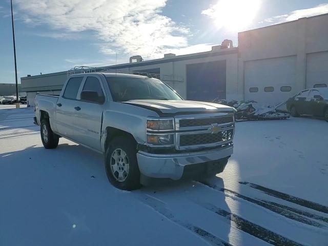 2014 Chevrolet Silverado VIN 3GCPCPEC9EG485713 Copart auction photo, front end / side damage thumbnail 10