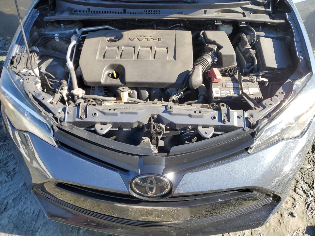 2017 Toyota Corolla VIN 2T1BURHE9HC933527 Copart auction photo, rear end / side damage thumbnail 12