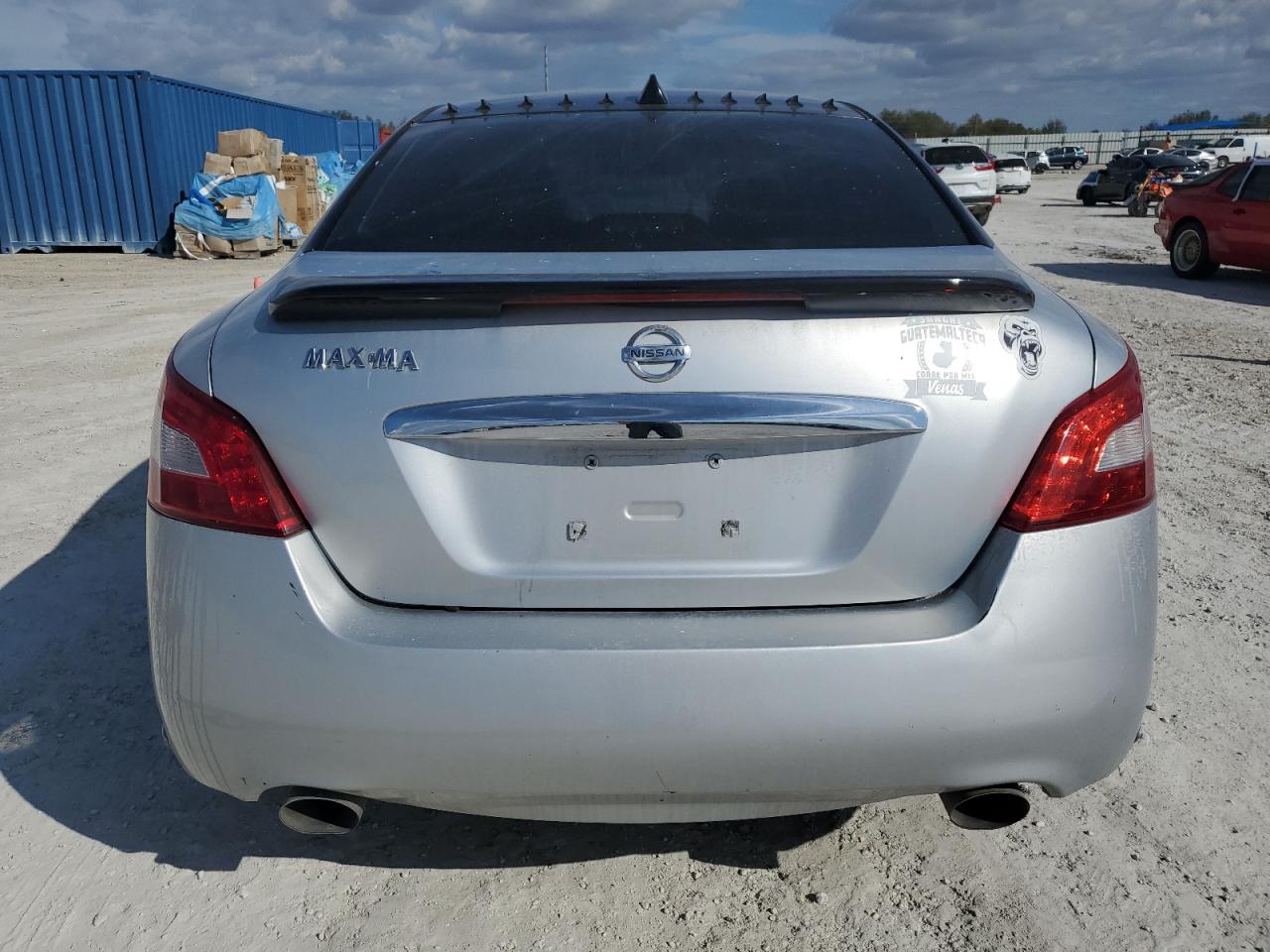 2009 Nissan Maxima VIN 1N4AA51E89C856513 Copart auction photo, side damage thumbnail 6