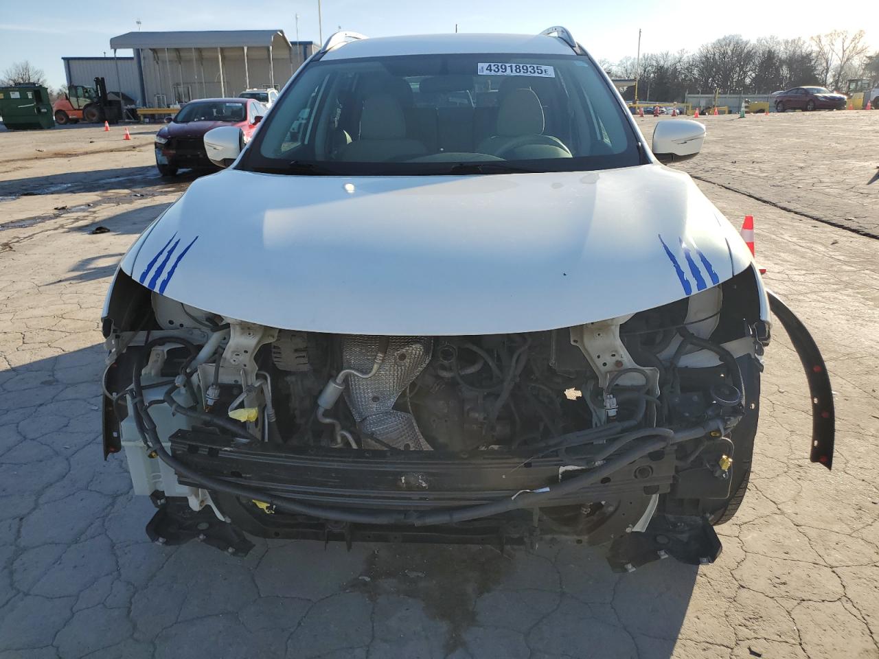 2014 Nissan Rogue VIN 5N1AT2MV4EC758549 Copart auction photo, front end damage thumbnail 5