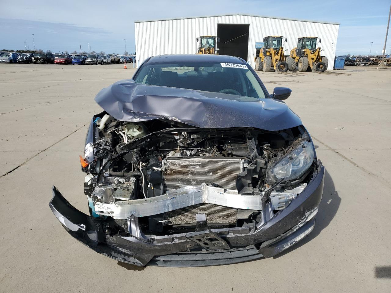 2017 Honda Civic VIN 2HGFC2F72HH570866 Copart auction photo, front end damage thumbnail 5