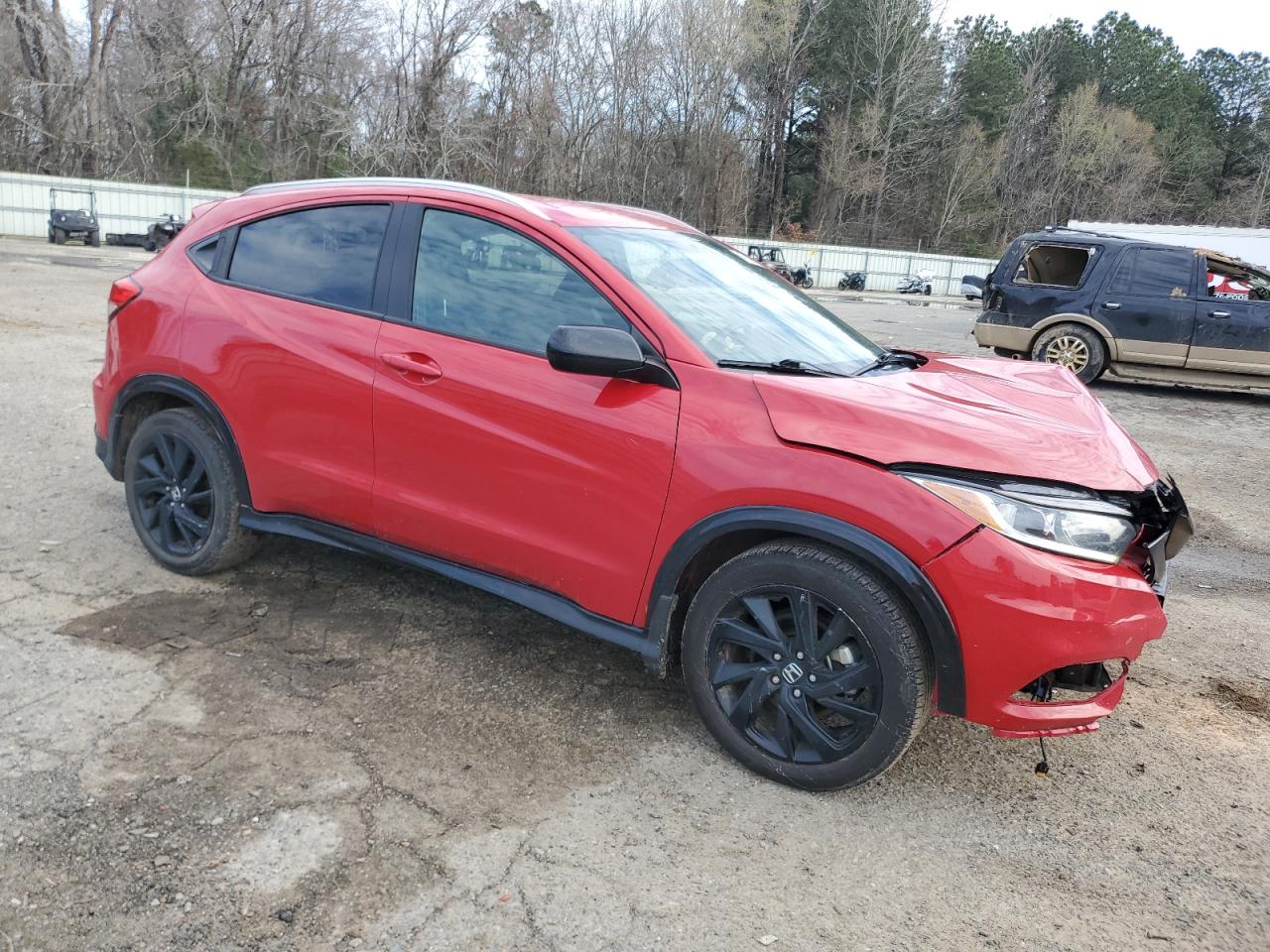 2022 Honda HR-V VIN 3CZRU5H10NM719432 Copart auction photo, front end / minor dent/scratches damage thumbnail 4