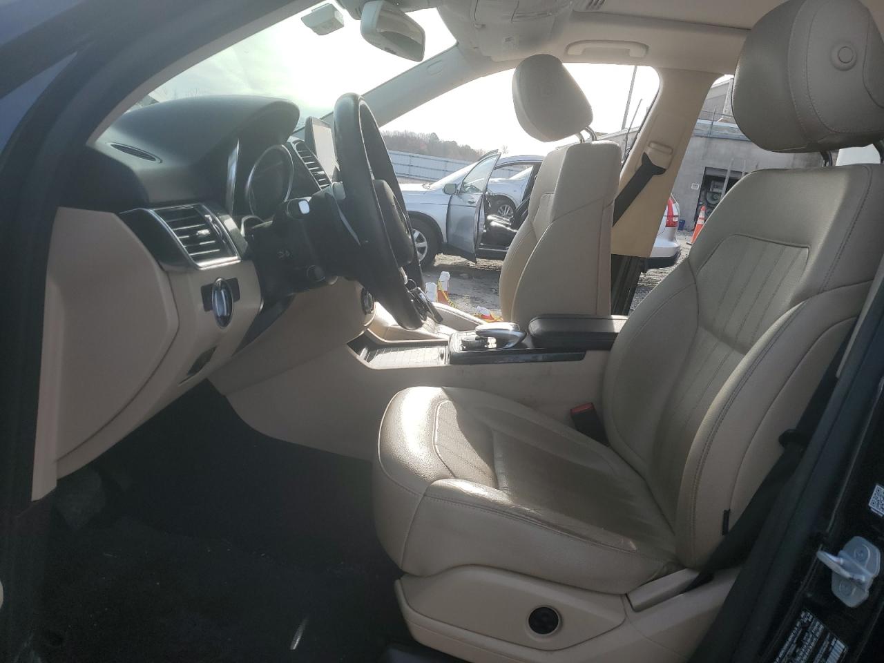 2016 Mercedes-Benz GLE VIN 4JGDA5HB1GA749178 Copart auction photo, front end / side damage thumbnail 7