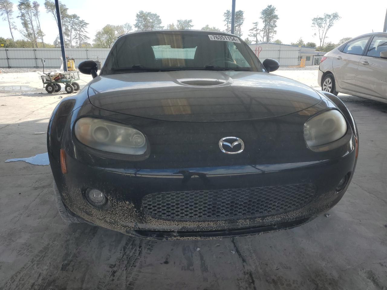 2007 Mazda MX-5 VIN JM1NC25F170132281 Copart auction photo, rear end damage thumbnail 5