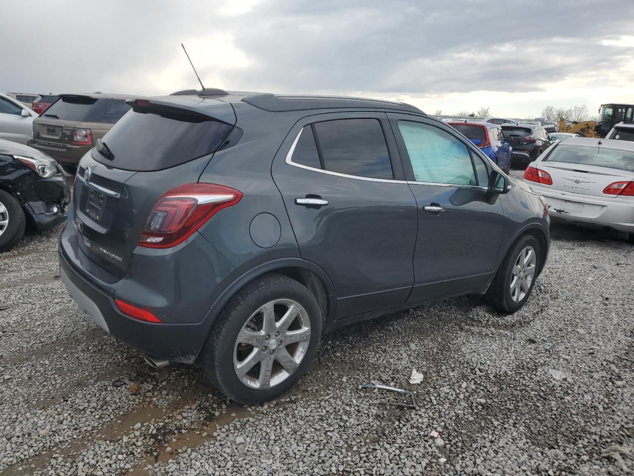 2018 Buick Encore VIN KL4CJCSB6JB608616 Copart auction photo, front end damage thumbnail 3