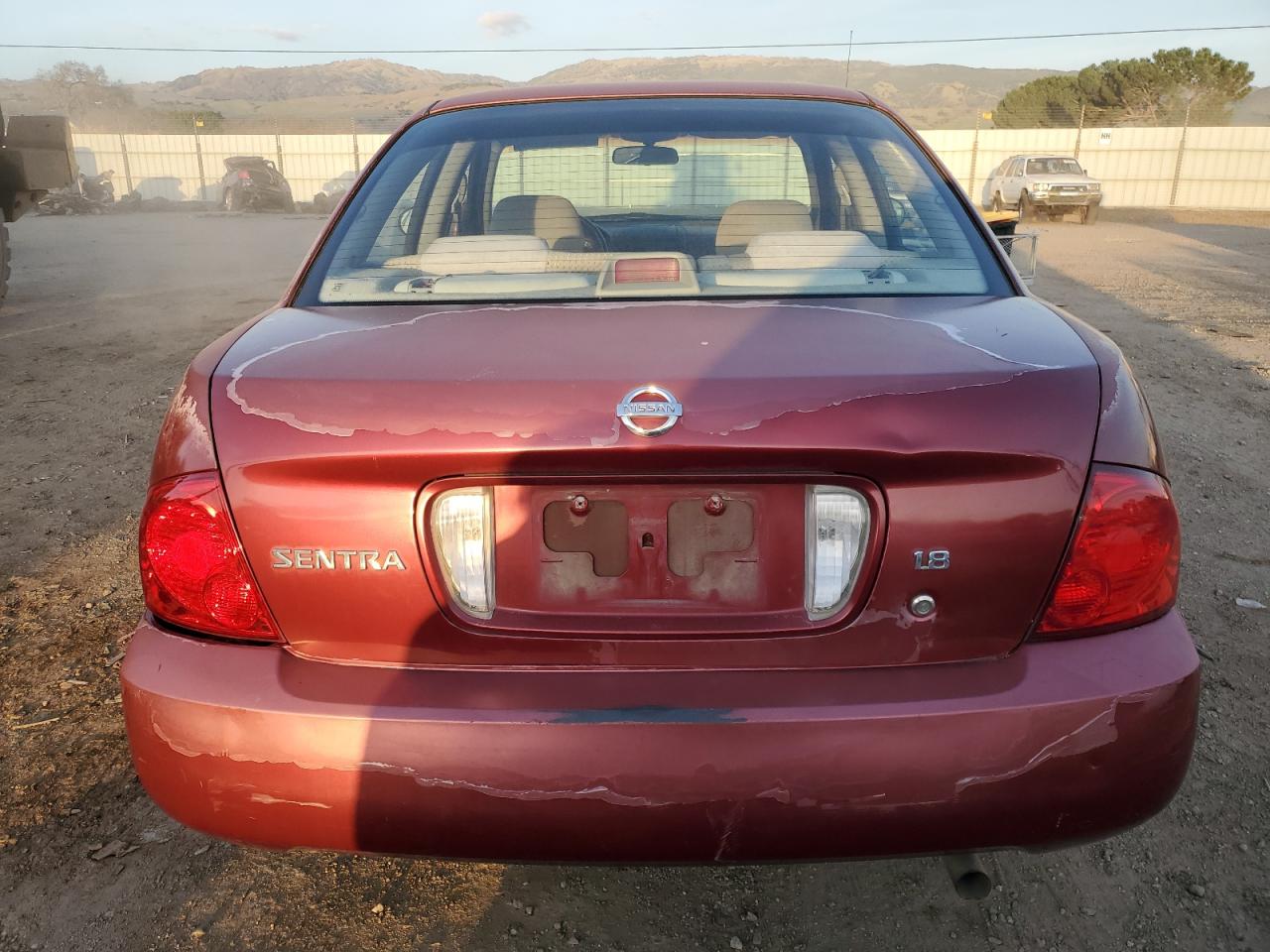2004 Nissan Sentra VIN 3N1CB51A54L561284 Copart auction photo, minor dent/scratches damage thumbnail 6