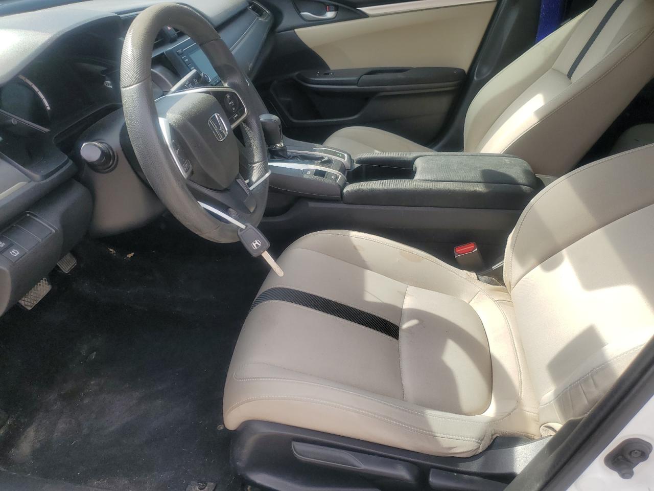 2016 Honda Civic VIN 19XFC2F56GE007424 Copart auction photo, rear end / side damage thumbnail 7