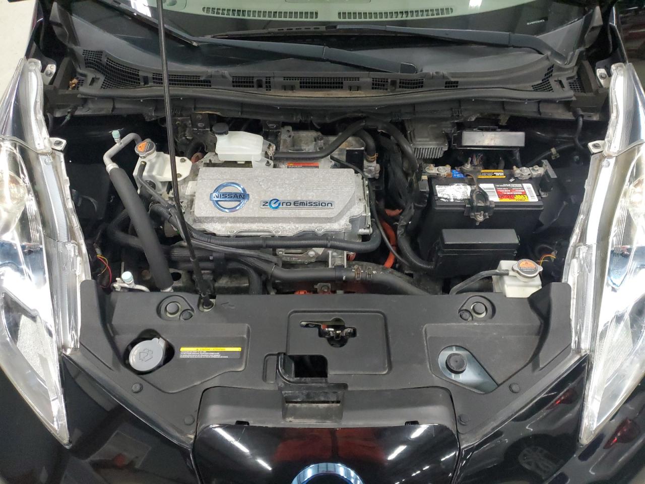 2012 Nissan Leaf VIN JN1AZ0CP2CT019576 Copart auction photo, minor dent/scratches damage thumbnail 11