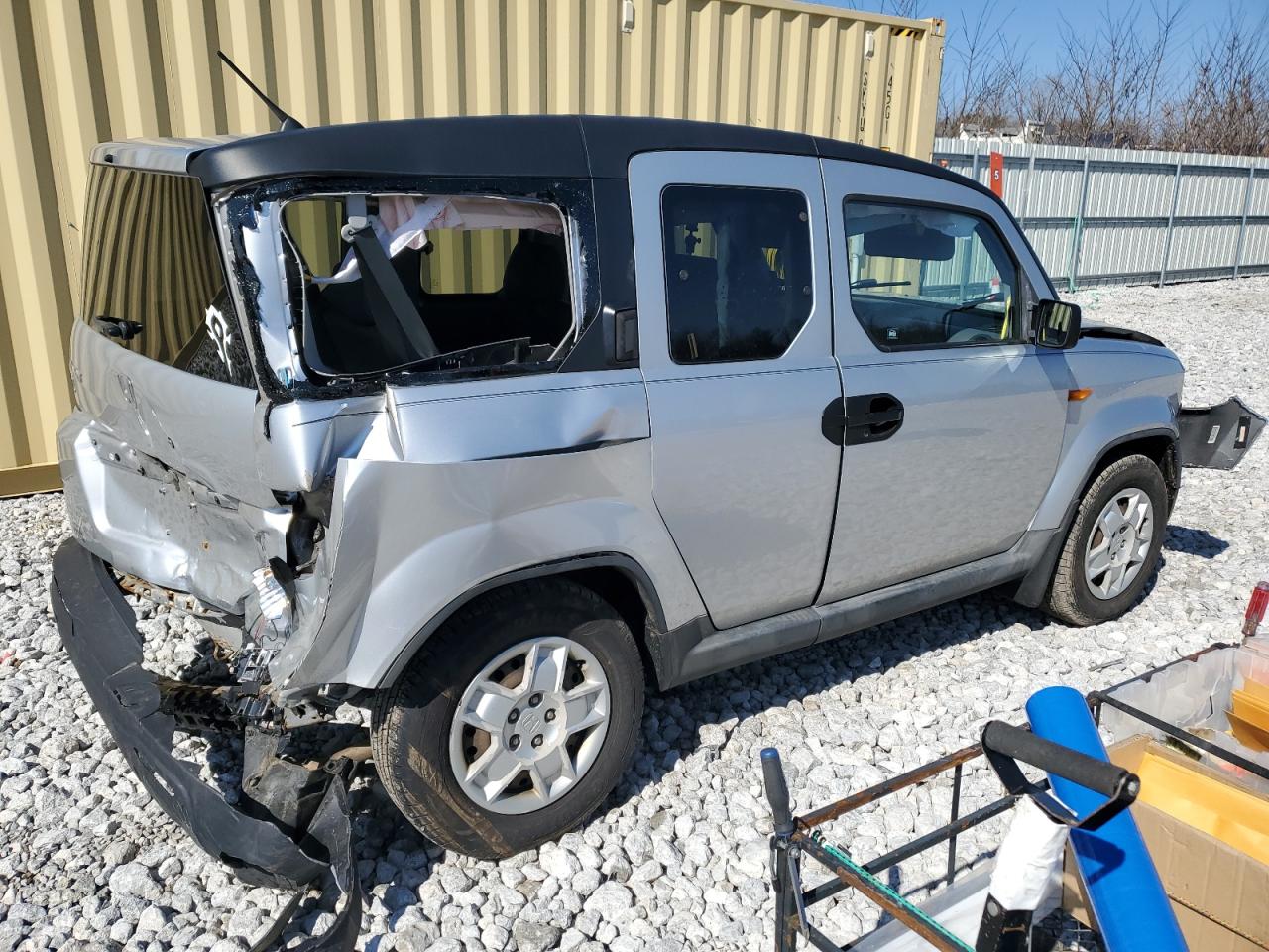 2009 Honda Element VIN 5J6YH18329L004136 Copart auction photo, rear end / front end damage thumbnail 3