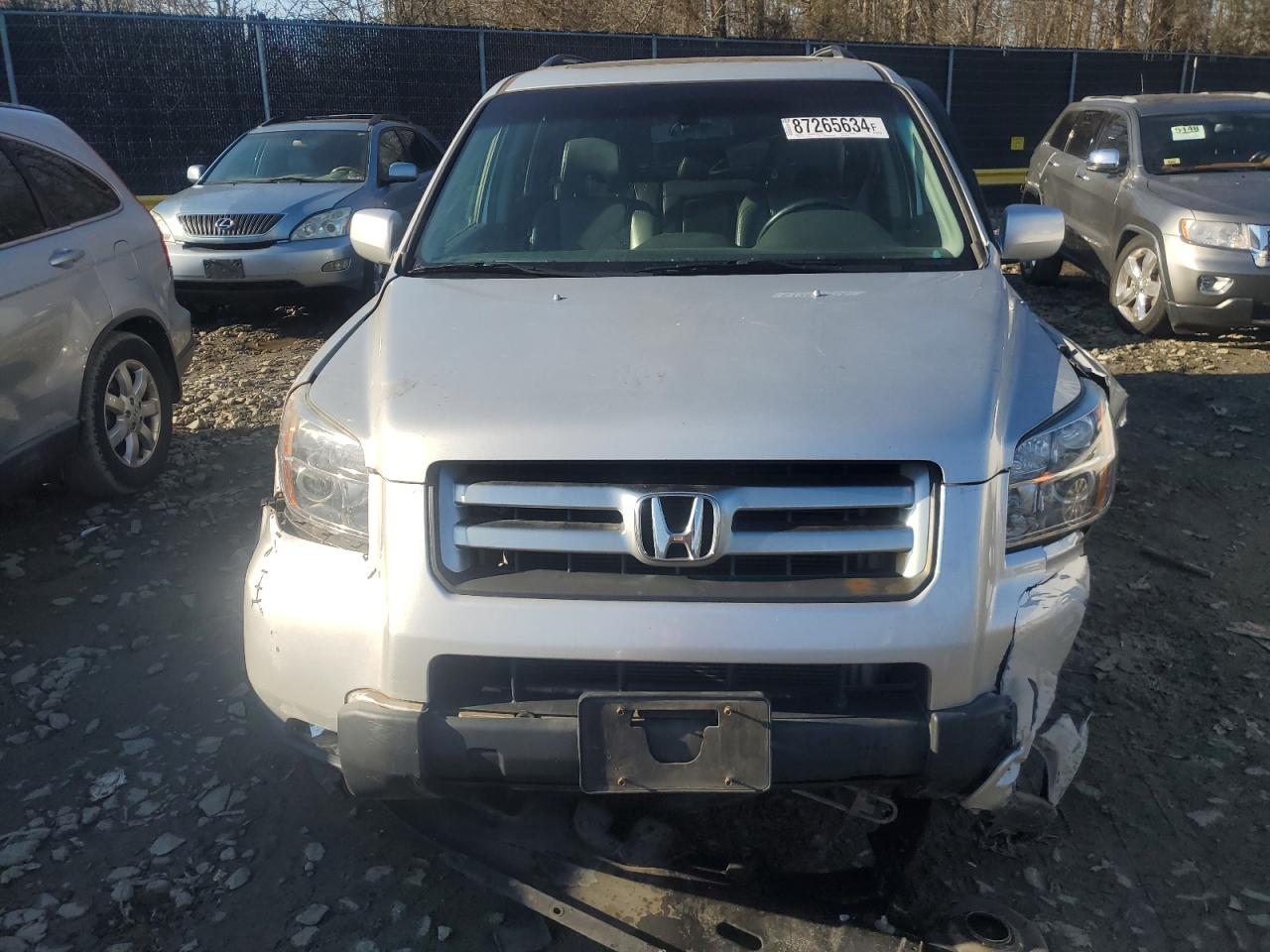 2006 Honda Pilot VIN 5FNYF18536B007056 Copart auction photo, all over damage thumbnail 5