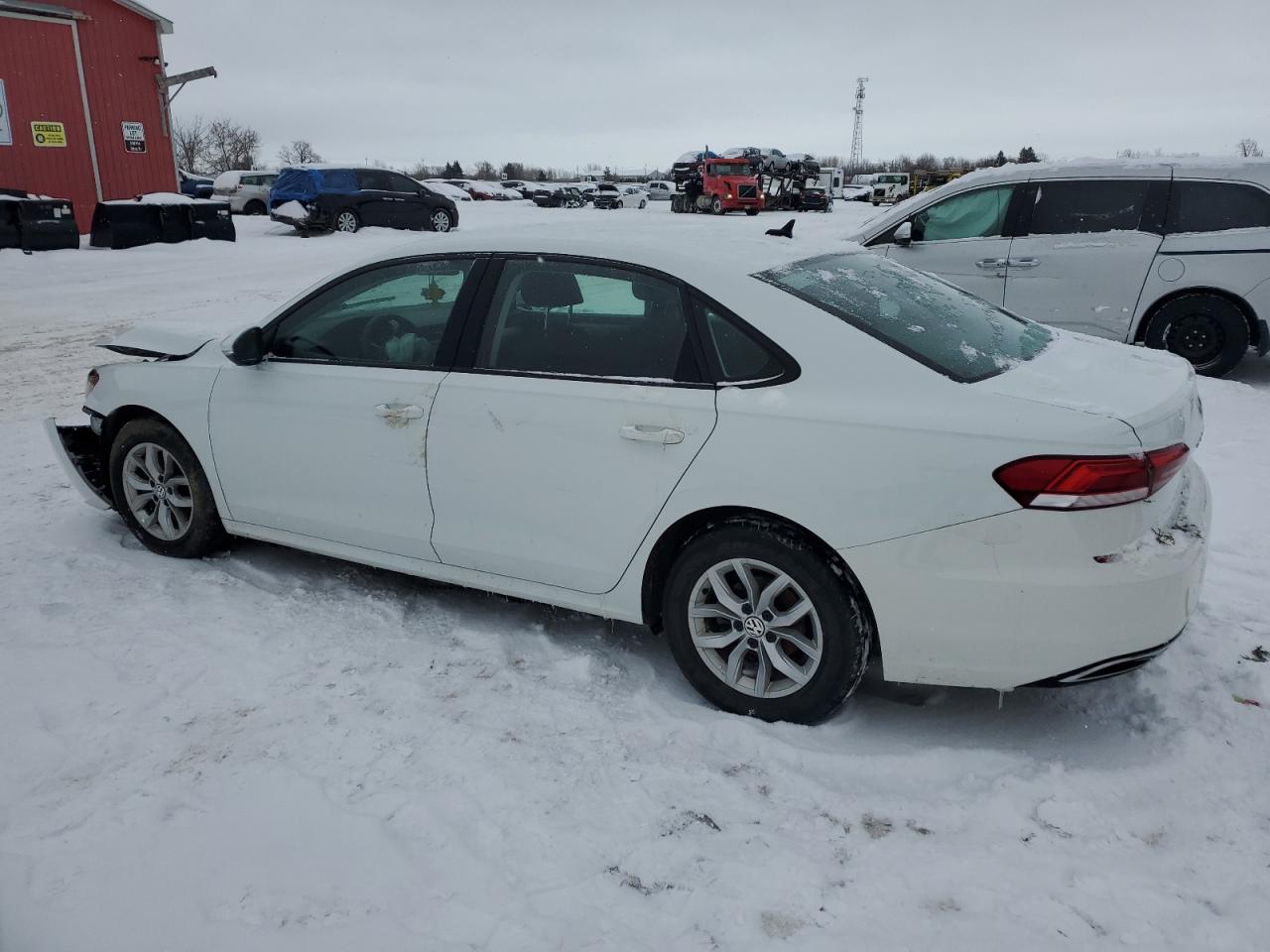 2020 Volkswagen Passat VIN 1VWAA7A3XLC006049 Copart auction photo, mechanical / front end damage thumbnail 2