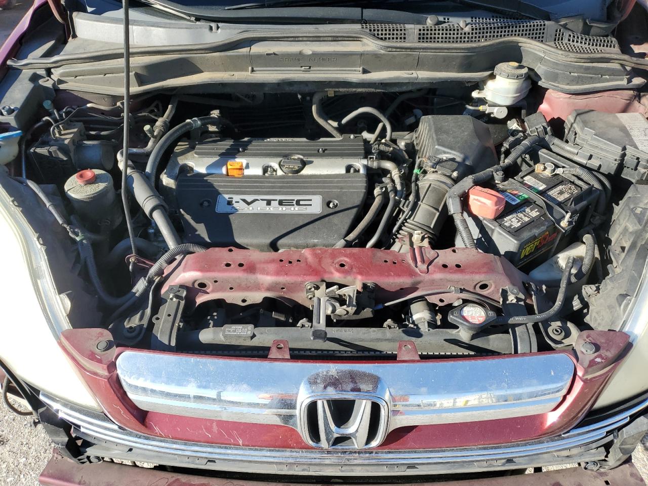 2007 Honda CR-V VIN JHLRE38747C005225 Copart auction photo, vandalism / front end damage thumbnail 12