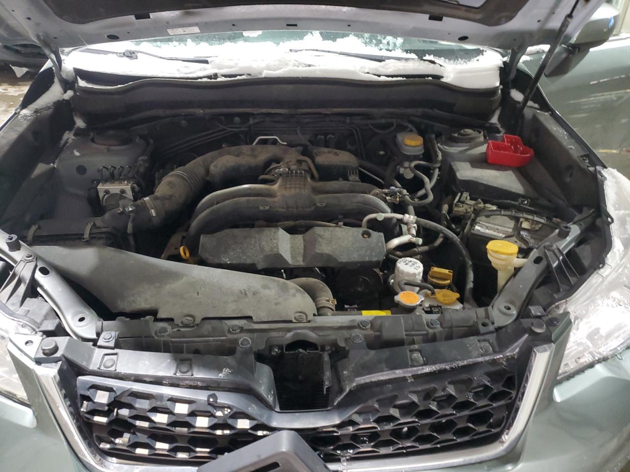 2016 Subaru Forester VIN JF2SJAHC4GH515574 Copart auction photo, front end / side damage thumbnail 12
