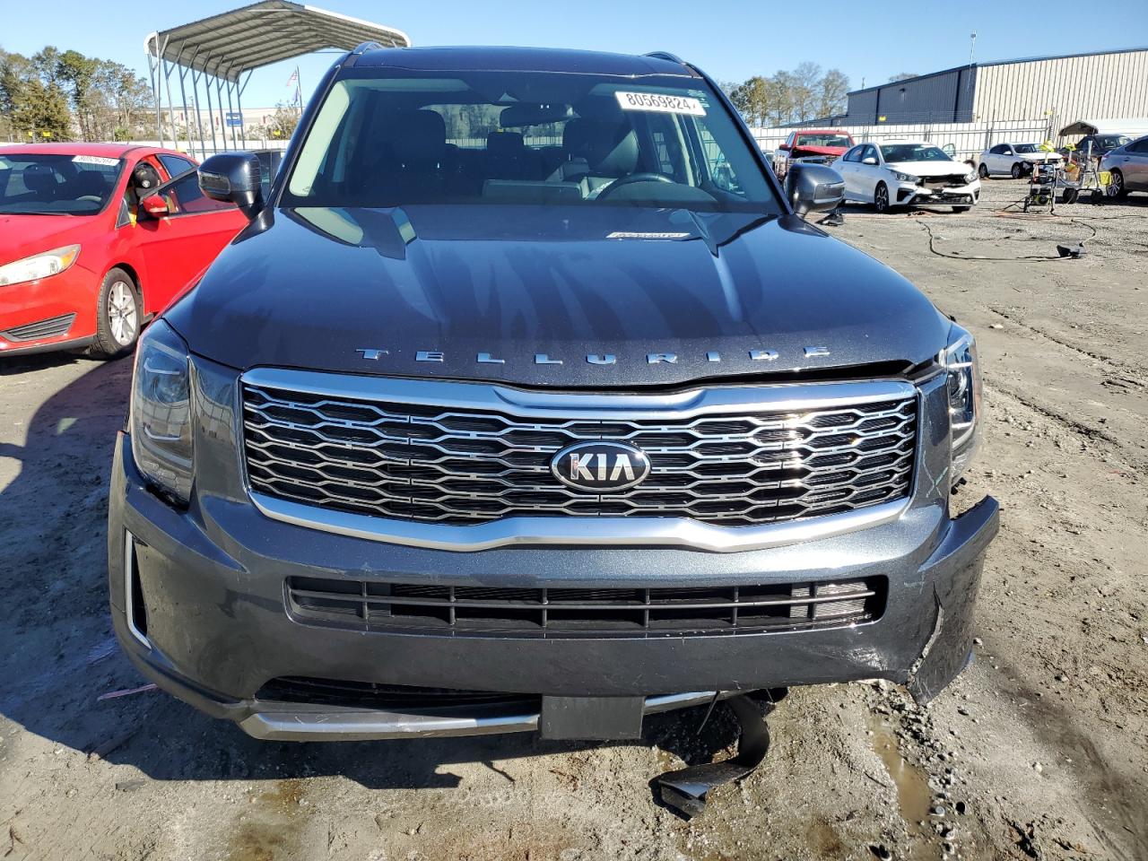 2020 KIA Telluride VIN 5XYP64HC1LG093158 Copart auction photo, front end damage thumbnail 5
