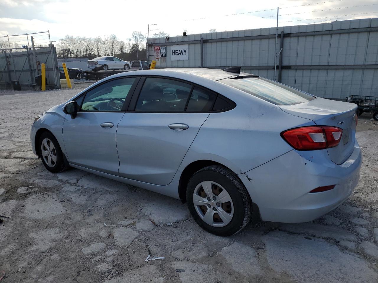 2018 Chevrolet Cruze VIN 1G1BC5SM5J7174886 Copart auction photo, side / minor dent/scratches damage thumbnail 2
