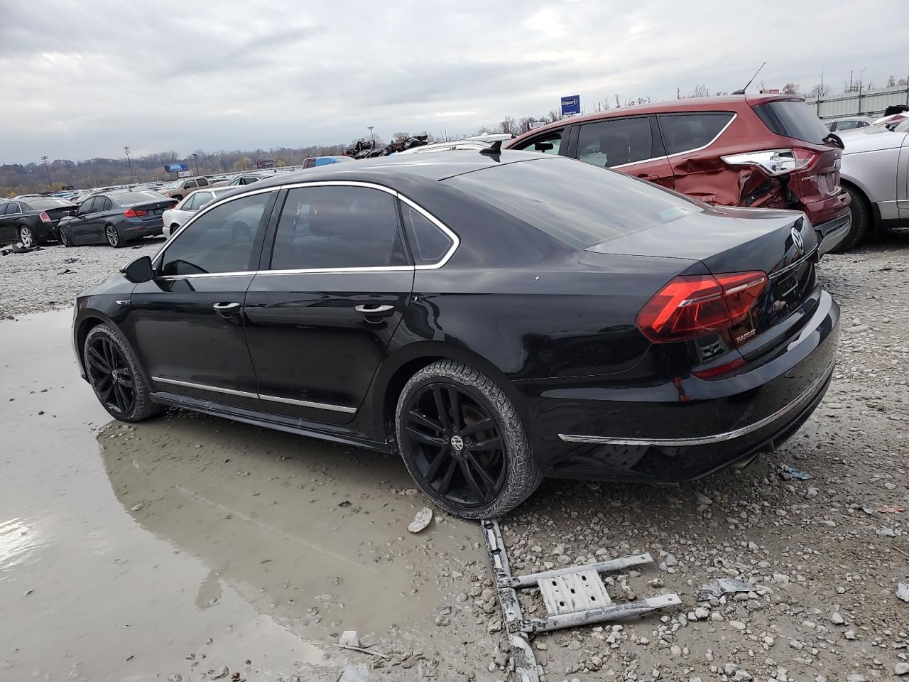 2017 Volkswagen Passat VIN 1VWDT7A37HC077921 Copart auction photo, all over damage thumbnail 2