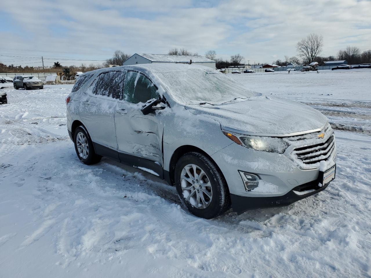2018 Chevrolet Equinox VIN 3GNAXJEV1JS576921 Copart auction photo, side damage thumbnail 4
