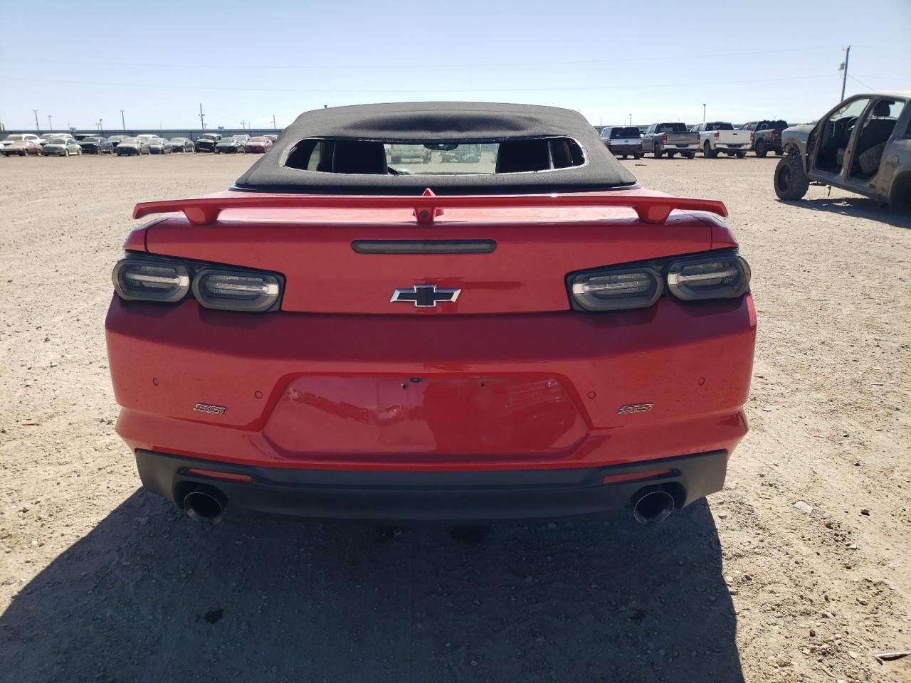2020 Chevrolet Camaro VIN 1G1FH3D70L0117022 Copart auction photo, side damage thumbnail 6