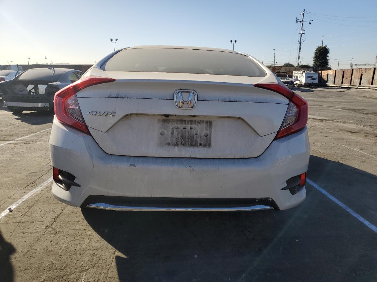 2021 Honda Civic VIN 2HGFC2F69MH525019 Copart auction photo, vandalism damage thumbnail 6