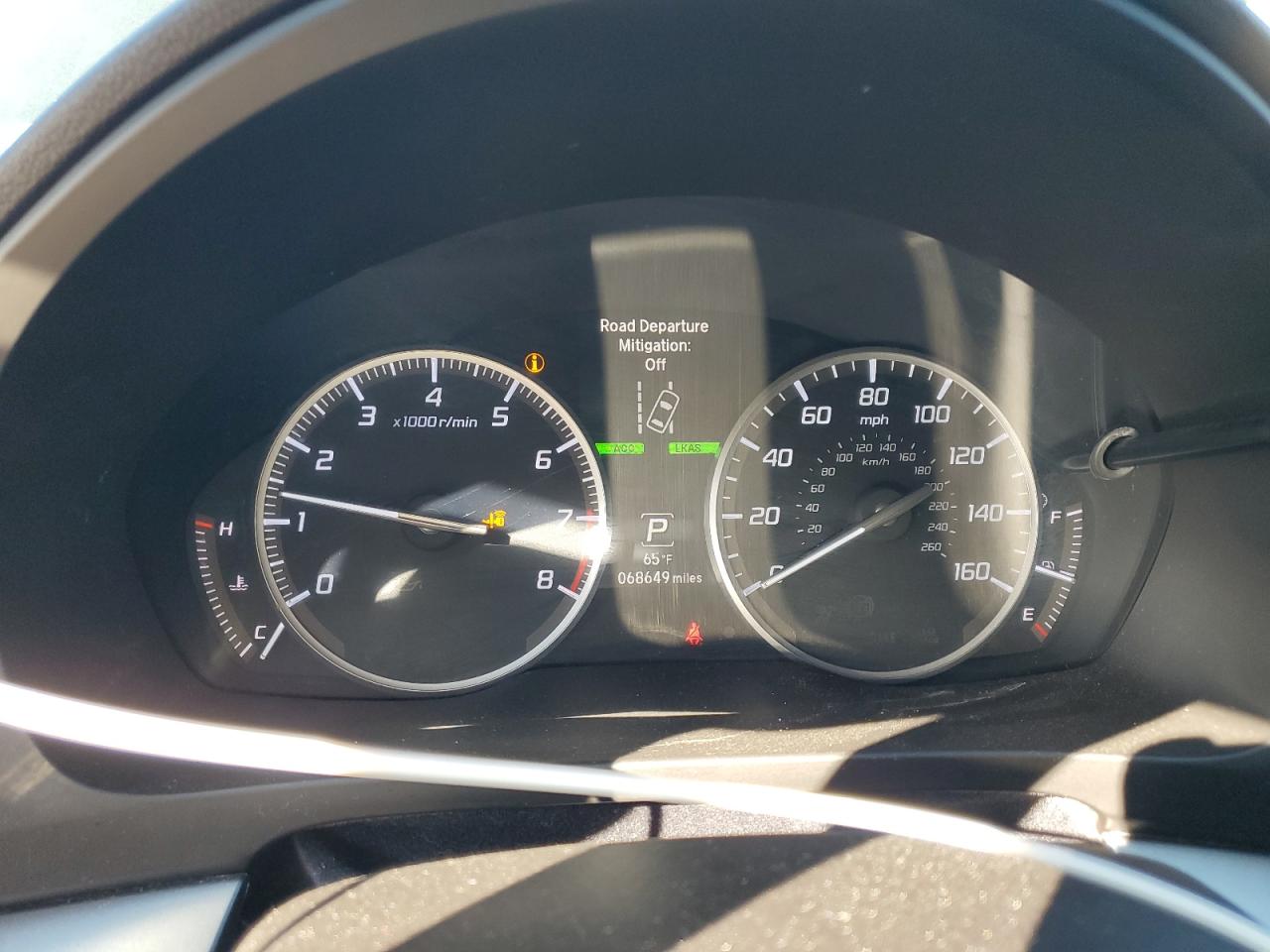 2020 Acura ILX VIN 19UDE2F79LA005037 Copart auction photo, front end / frame damage damage thumbnail 9
