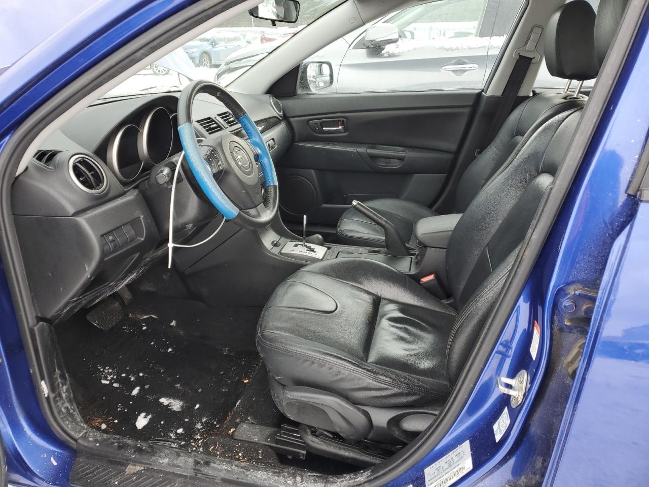 2009 Mazda 3 VIN JM1BK32F391254394 Copart auction photo, front end / side damage thumbnail 7