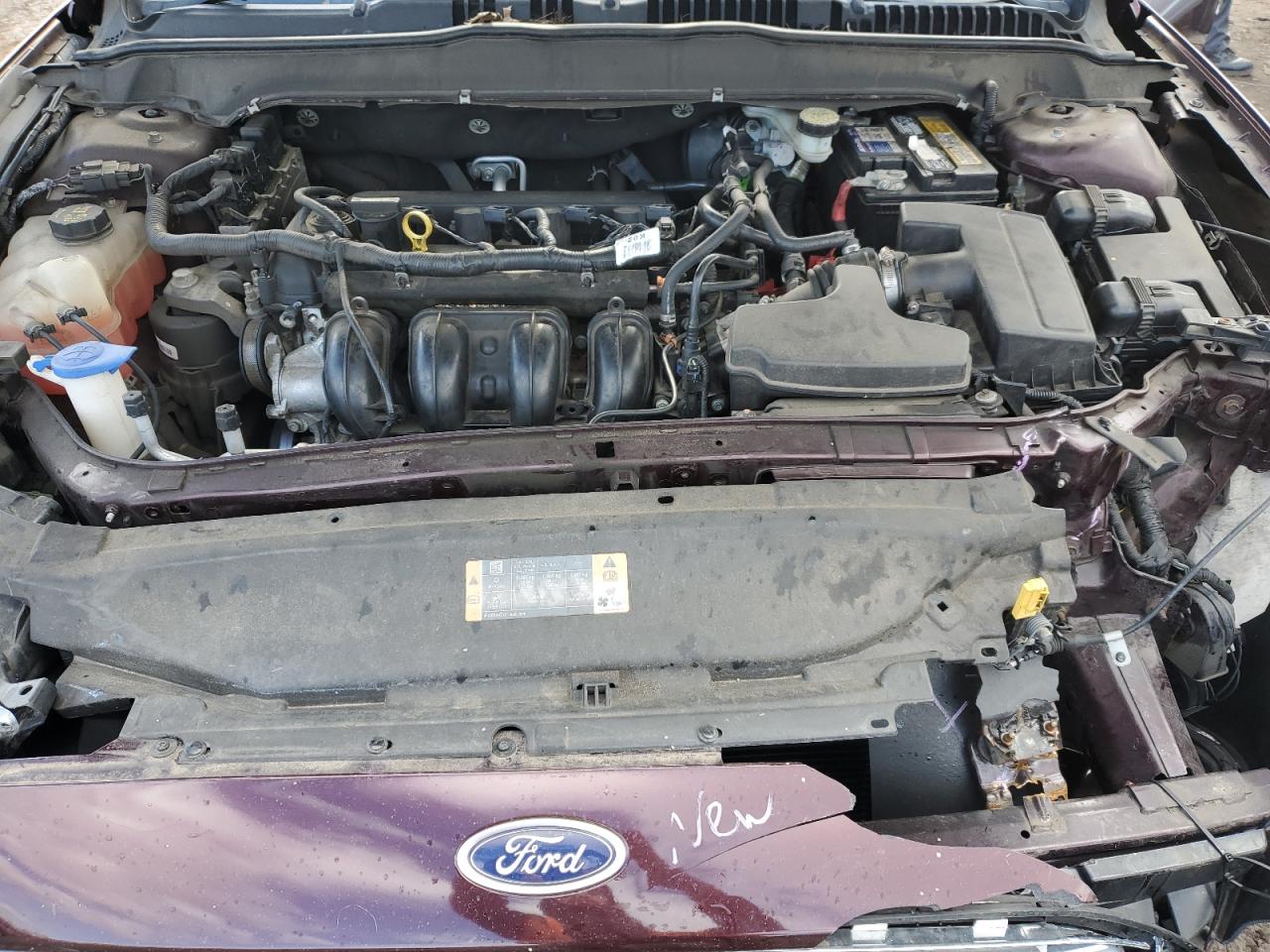 2013 Ford Fusion VIN 3FA6P0H70DR316162 Copart auction photo, front end damage thumbnail 11