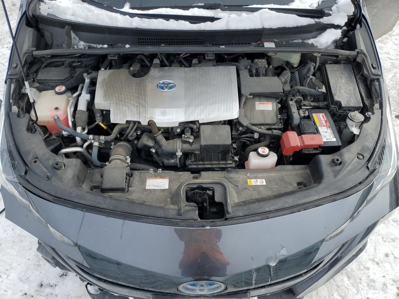 2020 Toyota Prius VIN JTDKARFP4L3140943 Copart auction photo, front end damage thumbnail 11