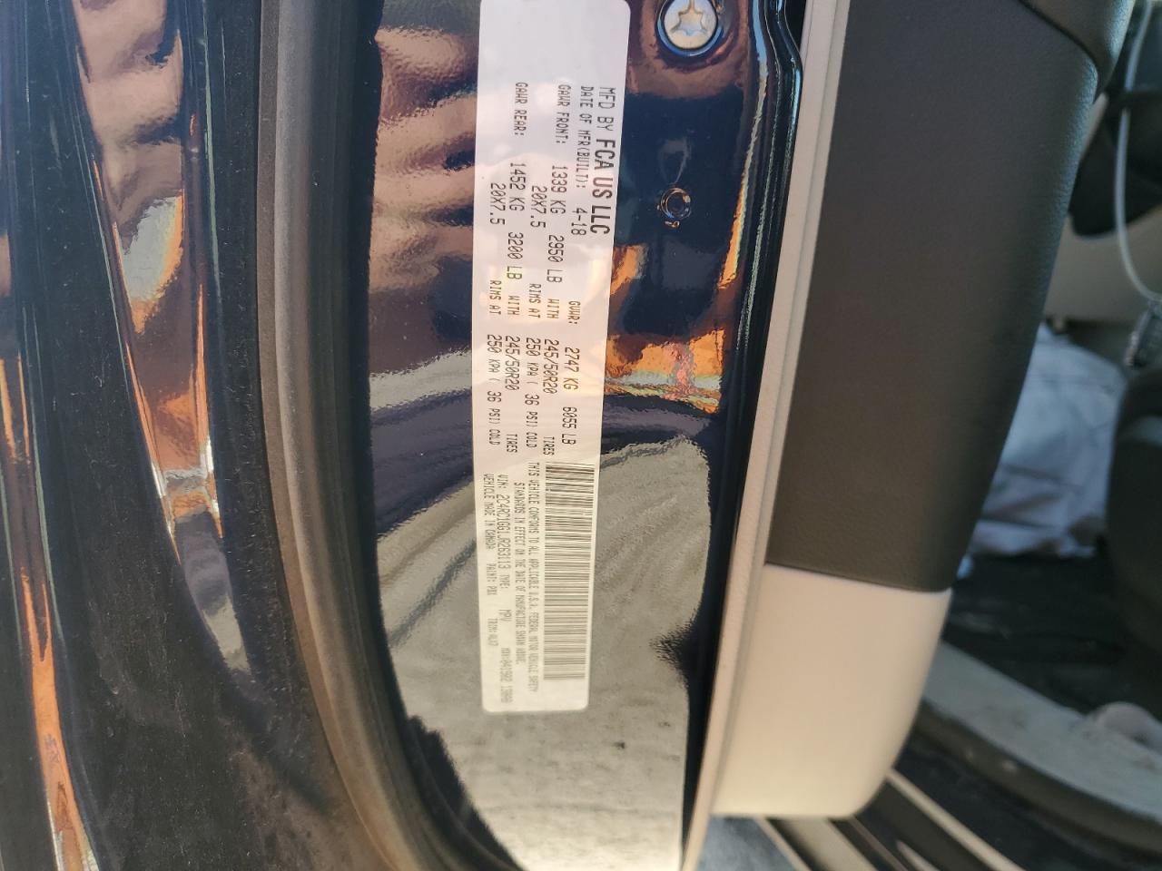 2018 Chrysler Pacifica VIN 2C4RC1GG1JR263113 Copart auction photo, front end damage thumbnail 14