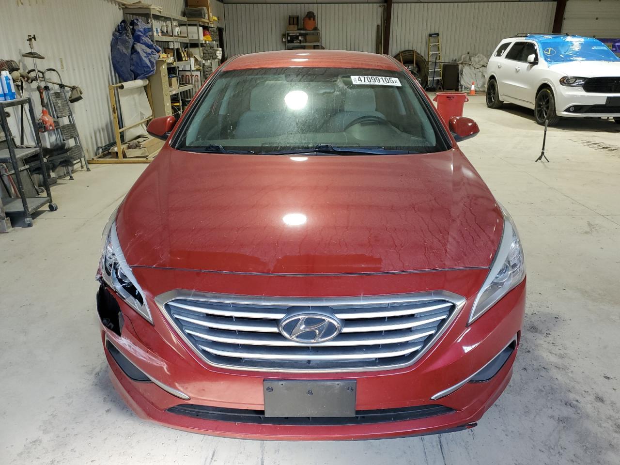 2017 Hyundai Sonata VIN 5NPE24AF2HH440973 Copart auction photo, front end / rear end damage thumbnail 5