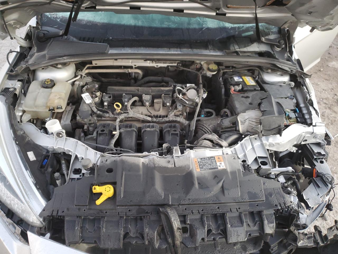 2016 Ford Focus VIN 1FADP3K28GL361035 Copart auction photo, front end damage thumbnail 13