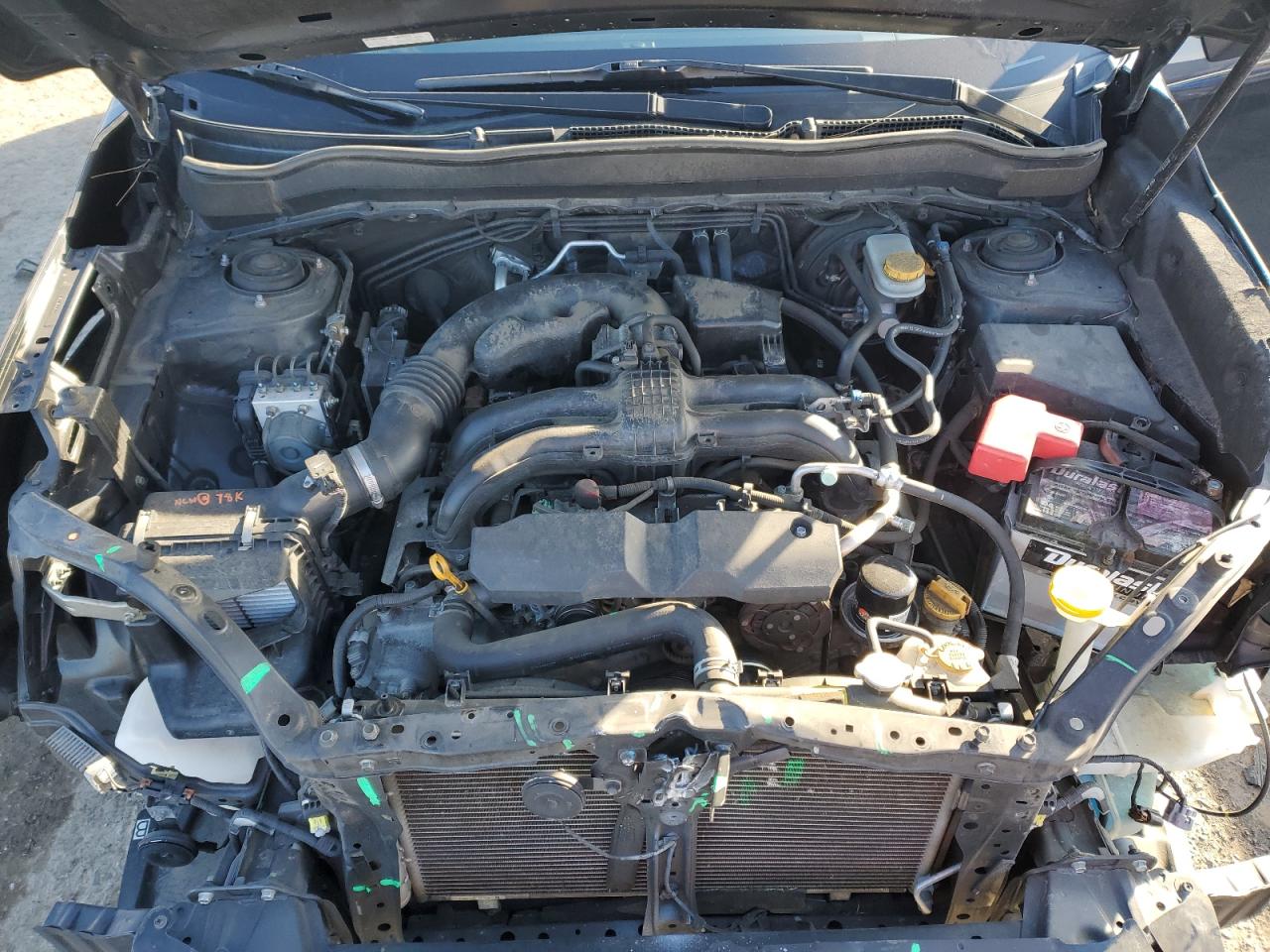 2014 Subaru Forester VIN JF2SJAEC4EH555056 Copart auction photo, front end damage thumbnail 12