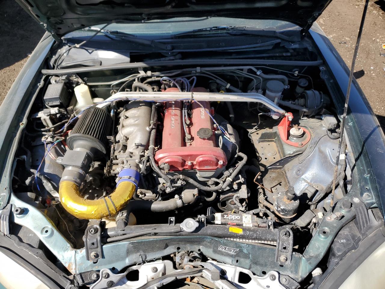 1999 Mazda MX-5 VIN JM1NB3534X0106756 Copart auction photo, front end / minor dent/scratches damage thumbnail 11