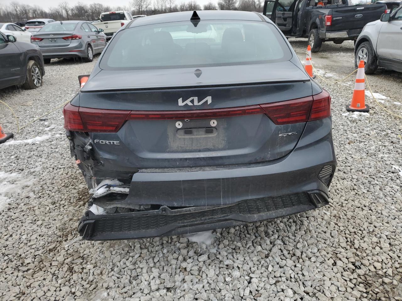 2023 KIA Forte VIN 3KPF54AD3PE549519 Copart auction photo, front end / rear end damage thumbnail 6