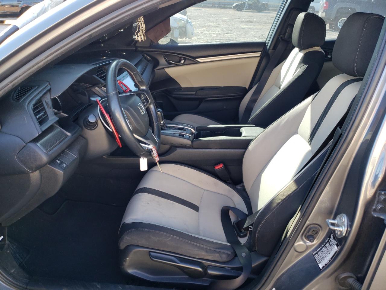 2018 Honda Civic VIN SHHFK7H40JU216758 Copart auction photo, front end / side damage thumbnail 7